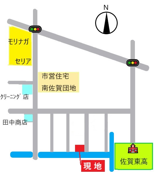 南佐賀三丁目　売地